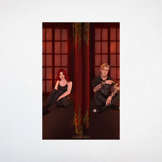 Jude & Phi Art Print